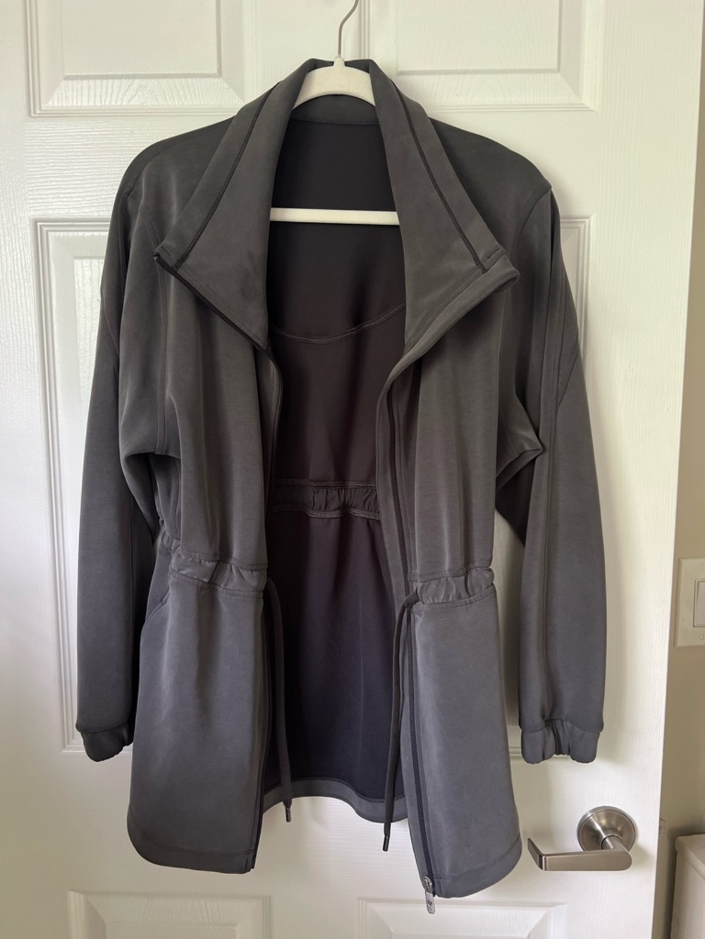 Lululemon Softstreme Cinch-Waist Full-Zip Jacket